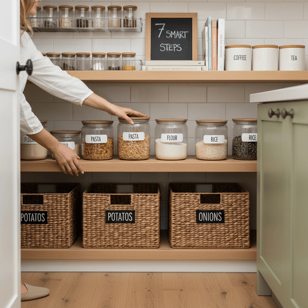 Easy Pantry Organization Ideas on a Budget: 7 Smart Steps