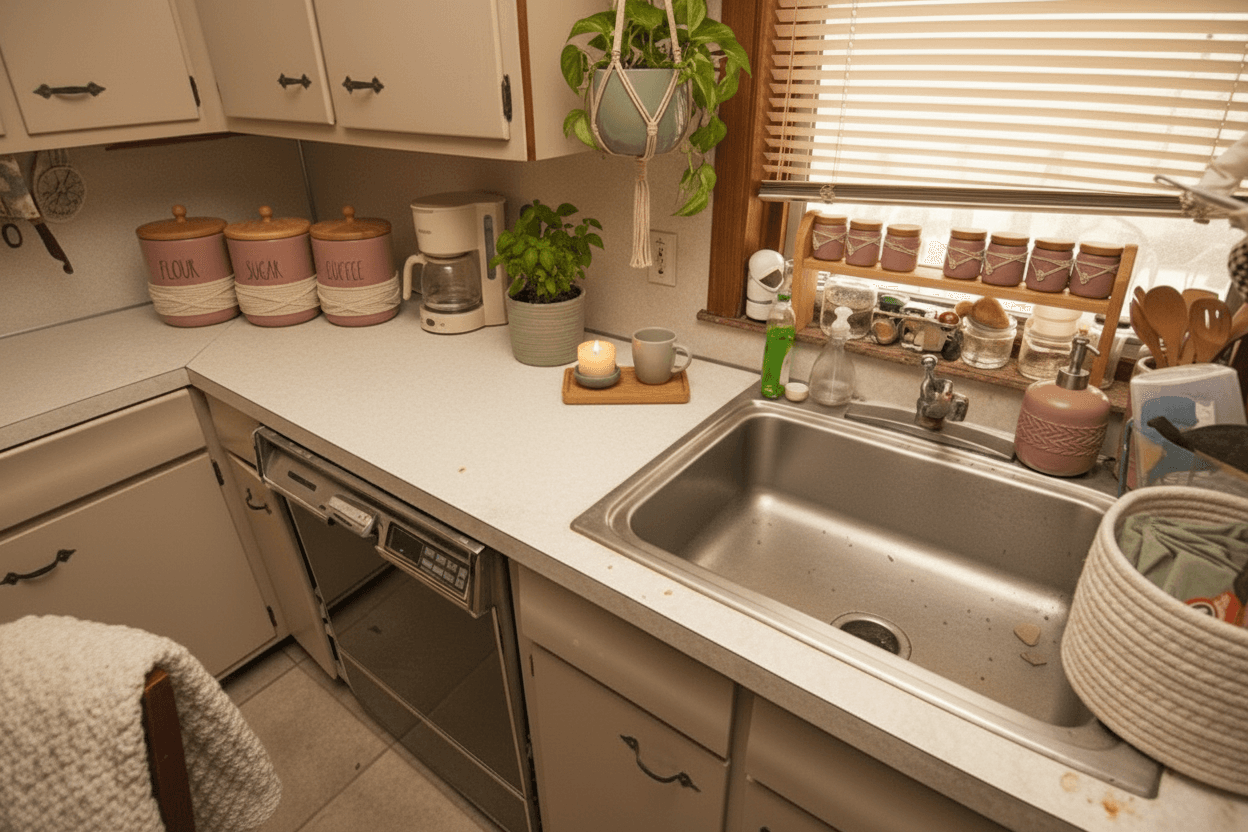 Kitchen after — Cozy style